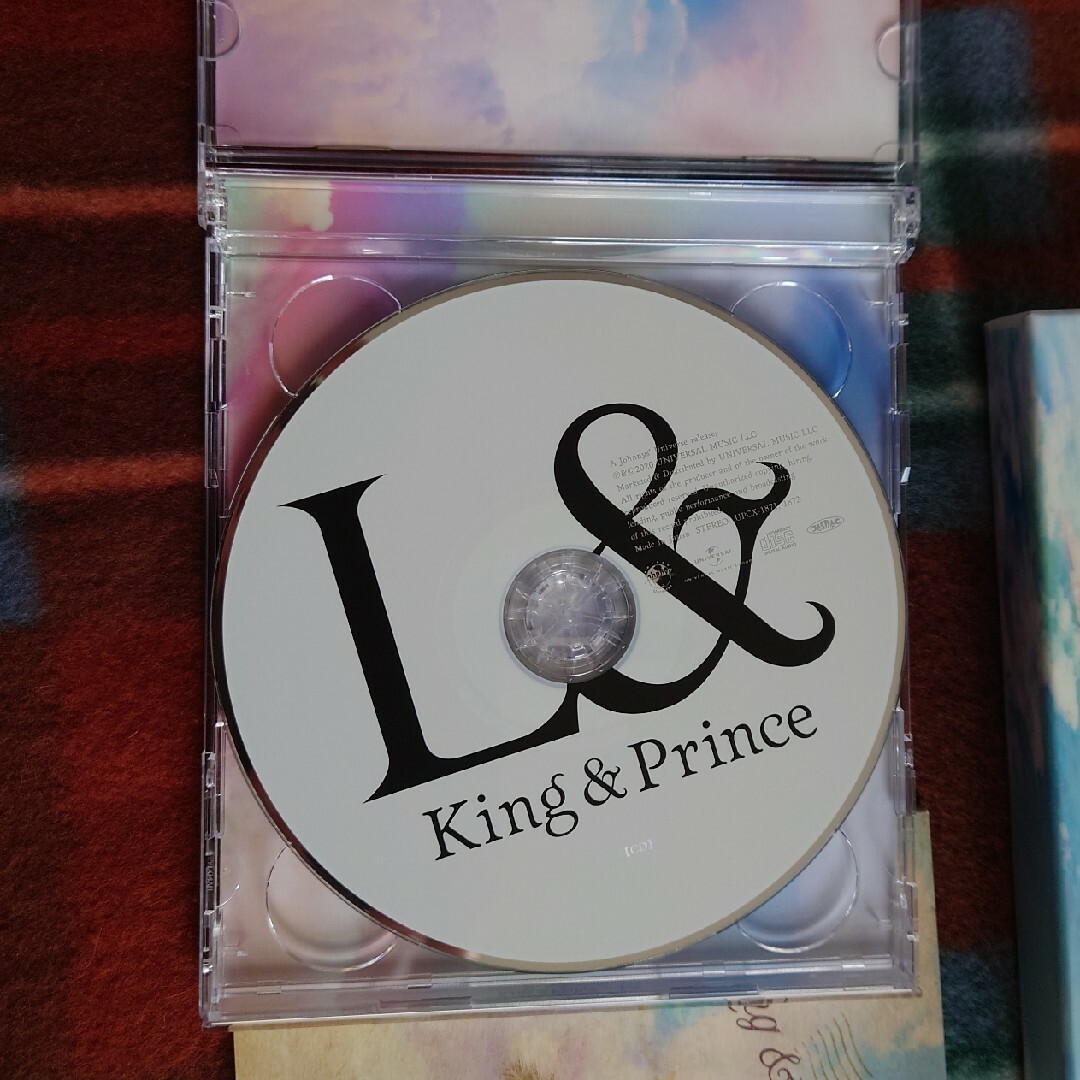 King & Prince(キングアンドプリンス)の【King & Prince】L＆（初回限定盤A&B） エンタメ/ホビーのCD(ポップス/ロック(邦楽))の商品写真