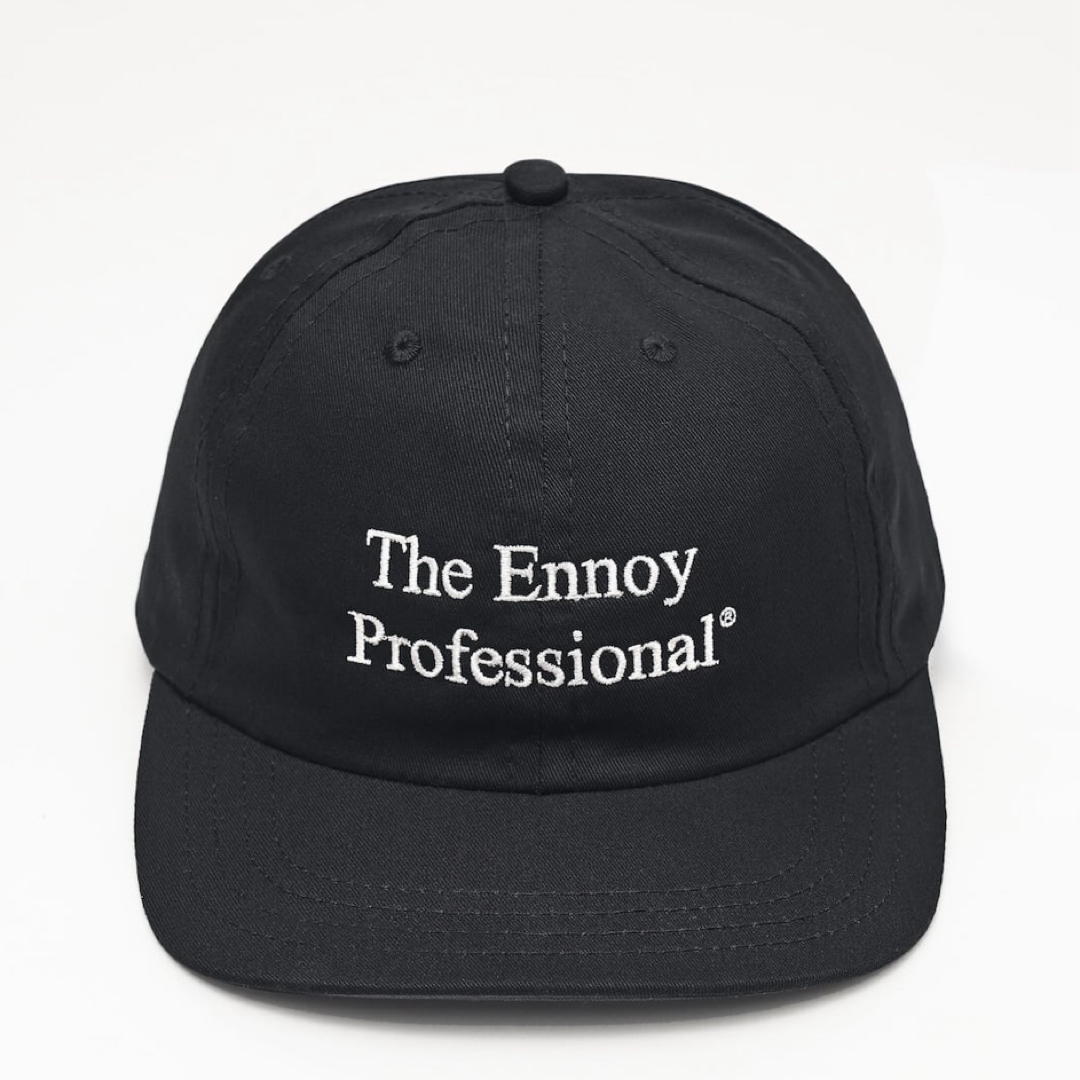 【新品】エンノイEnnoy COTTON CAP キャップ　ブラック メンズの帽子(キャップ)の商品写真