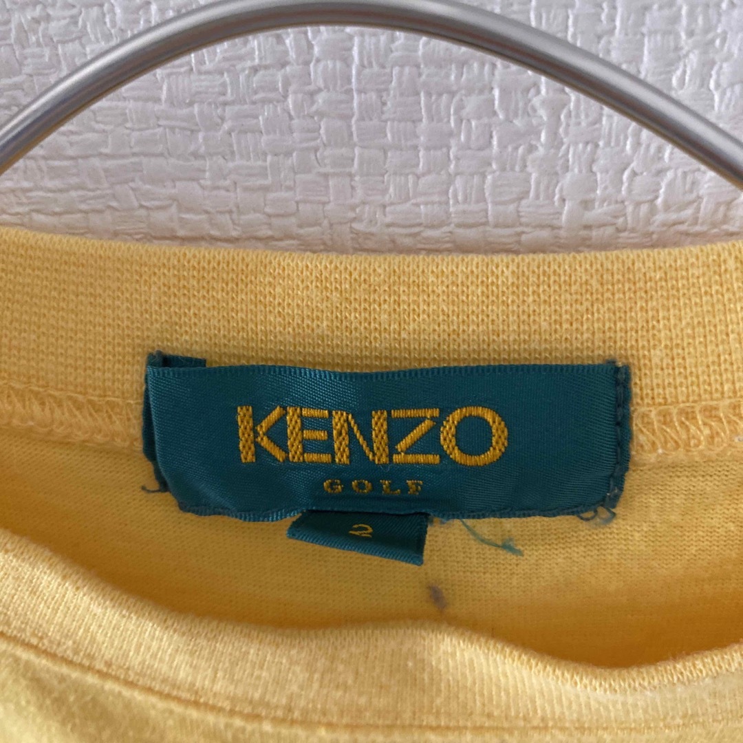 KENZO(ケンゾー)の90sKENZOケンゾー半袖tシャツイエロー黄メンズ メンズのトップス(Tシャツ/カットソー(半袖/袖なし))の商品写真