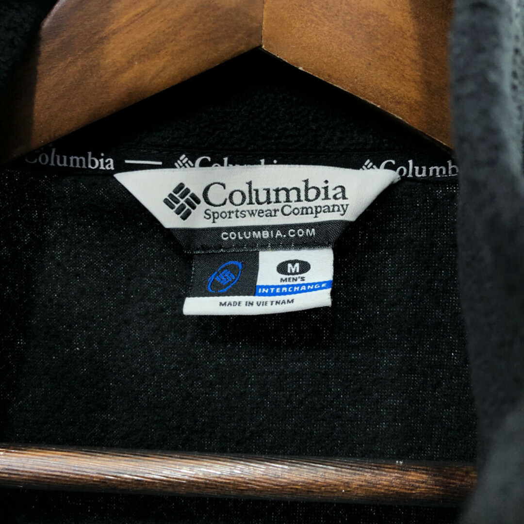 Columbia(コロンビア)の2000年代～ Columbia コロンビア ナイロンジャケット アウトドア ブラック (メンズ M) 中古 古着 Q4684 メンズのジャケット/アウター(その他)の商品写真