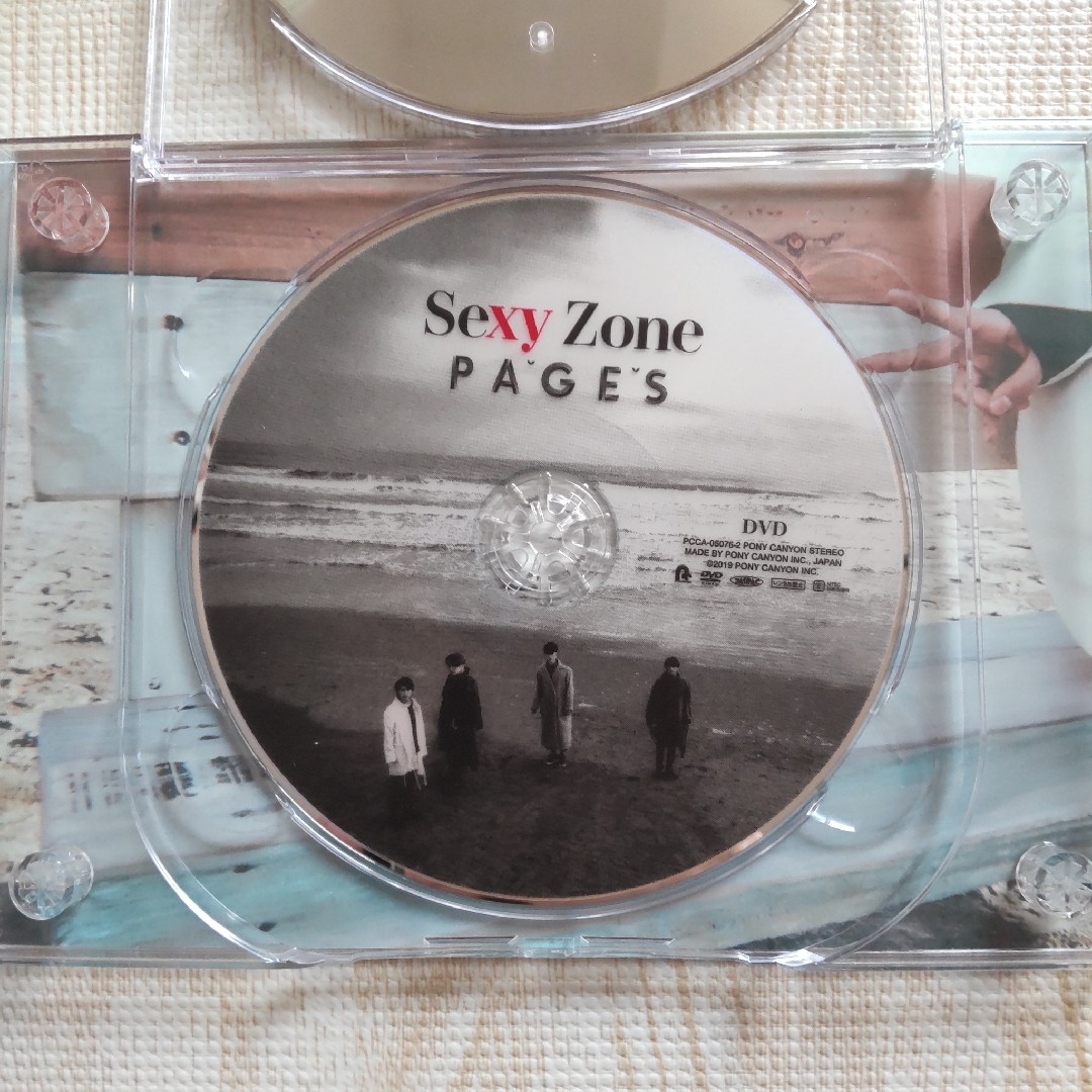 Sexy Zone(セクシー ゾーン)のSexy Zone CDアルバム PAGES 初回限定盤A エンタメ/ホビーのCD(ポップス/ロック(邦楽))の商品写真