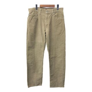 00年代 Levi's リーバイス 505 コーデュロイパンツ アメカジ ベージュ (メンズ W34 L30) 中古 古着 Q4700