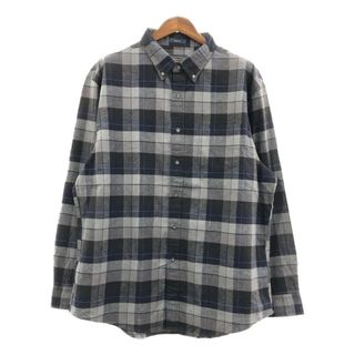 ペンドルトン(PENDLETON)のPENDLETON ペンドルトン 長袖シャツ アメカジ タータンチェック ネイビー (メンズ 2XL) 中古 古着 Q4701(シャツ)