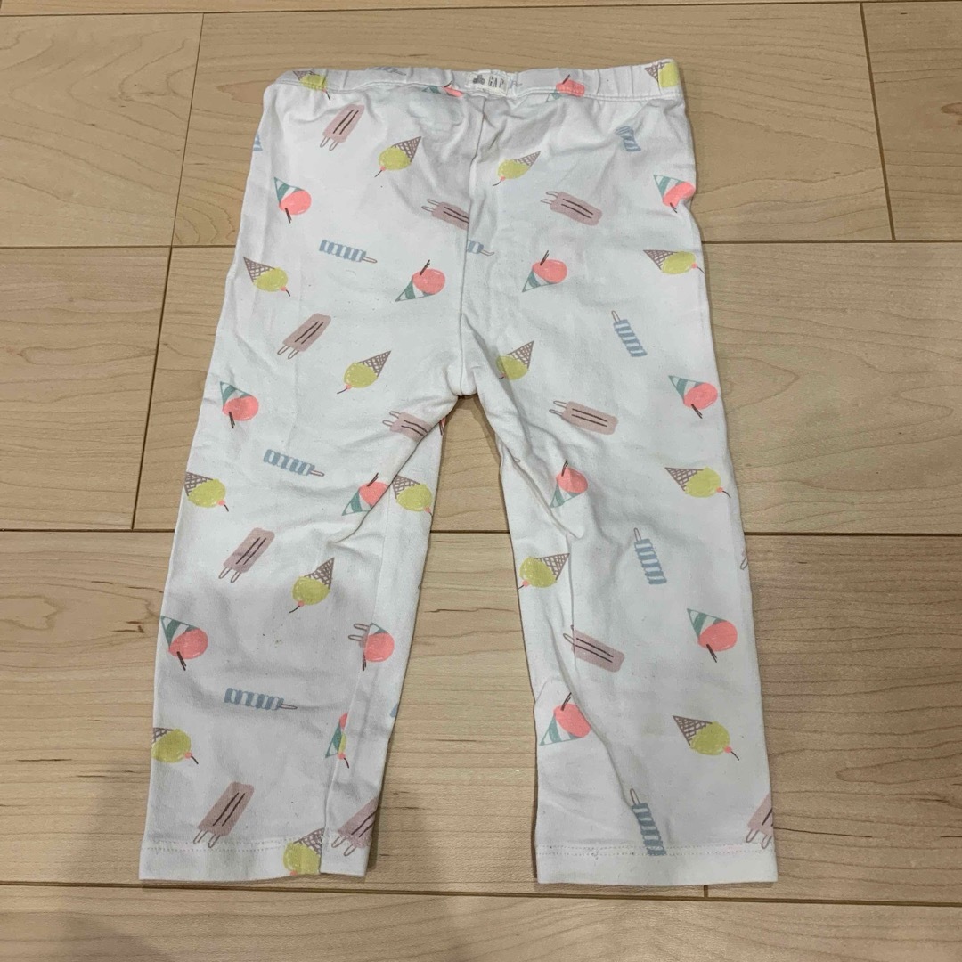 GAP(ギャップ)のGAP　アイス　レギンス7分　105サイズ キッズ/ベビー/マタニティのキッズ服女の子用(90cm~)(パンツ/スパッツ)の商品写真