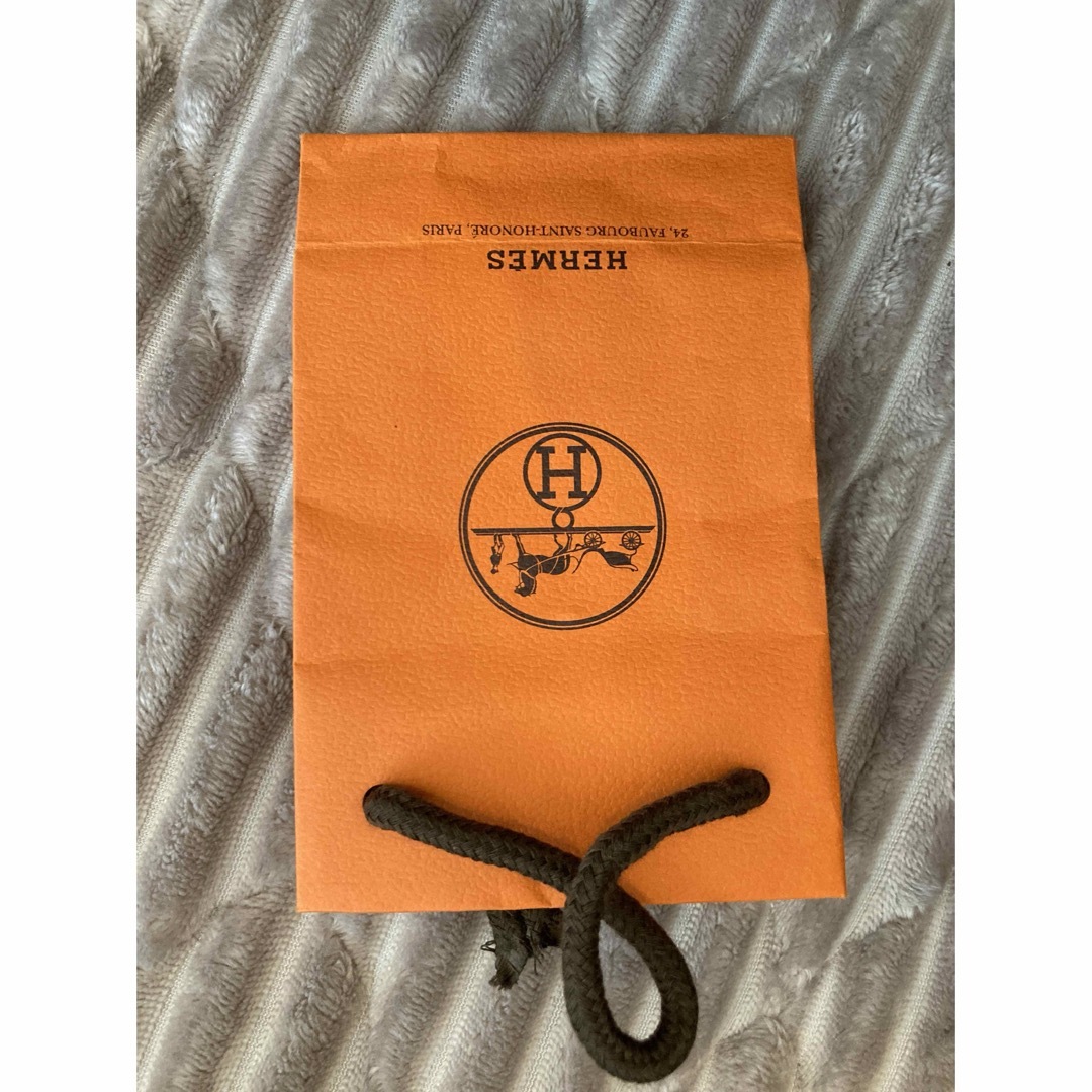 エルメス　ショップ袋　ミニサイズ レディースのバッグ(ショップ袋)の商品写真