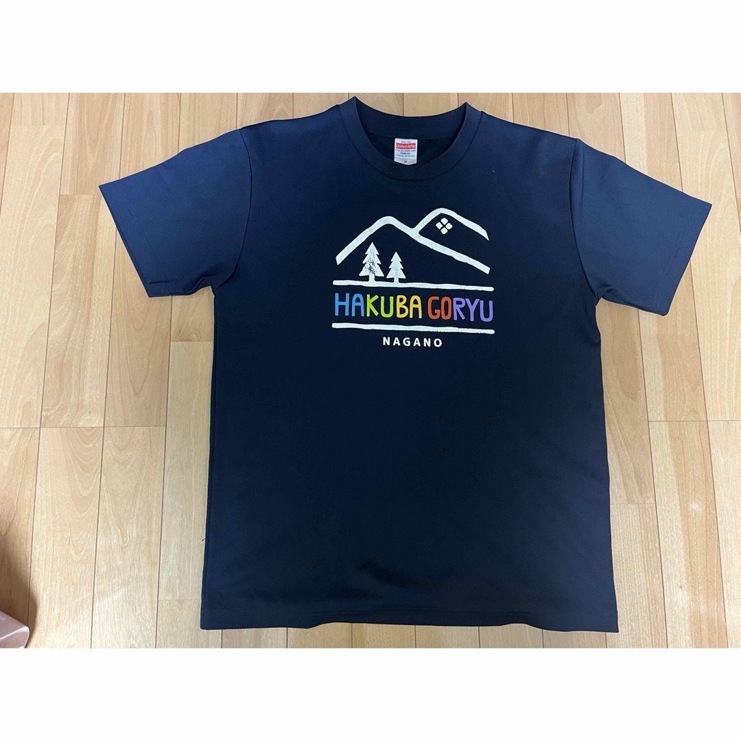 UnitedAthle(ユナイテッドアスレ)の白馬五竜プリントTシャツ ユニセックスMサイズ メンズのトップス(Tシャツ/カットソー(半袖/袖なし))の商品写真