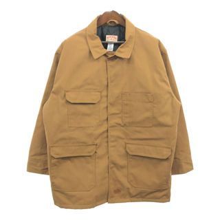 レッドキャップ(RED KAP)のRED KAP レッドキャップ 中綿 ワークジャケット ブラウン (メンズ 2XL) 中古 古着 Q4724(その他)