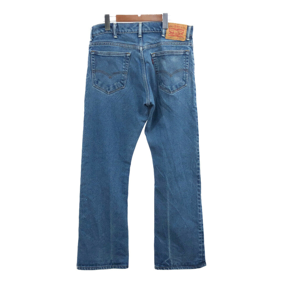 Levi's(リーバイス)のLevi's リーバイス 517 ブーツカット デニムパンツ アメカジ ブルー (メンズ W33 L30) 中古 古着 Q4736 メンズのパンツ(デニム/ジーンズ)の商品写真