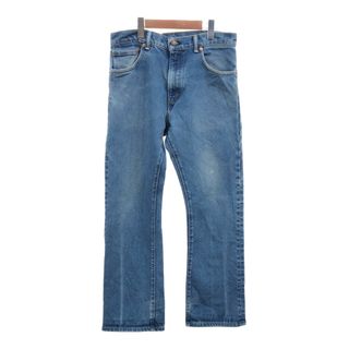 リーバイス(Levi's)のLevi's リーバイス 517 ブーツカット デニムパンツ アメカジ ブルー (メンズ W33 L30) 中古 古着 Q4736(デニム/ジーンズ)