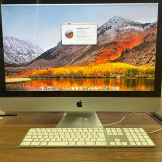 アップル(Apple)のiMac 27inch Late2009 メモリ16GB 960GB SSD(PC周辺機器)