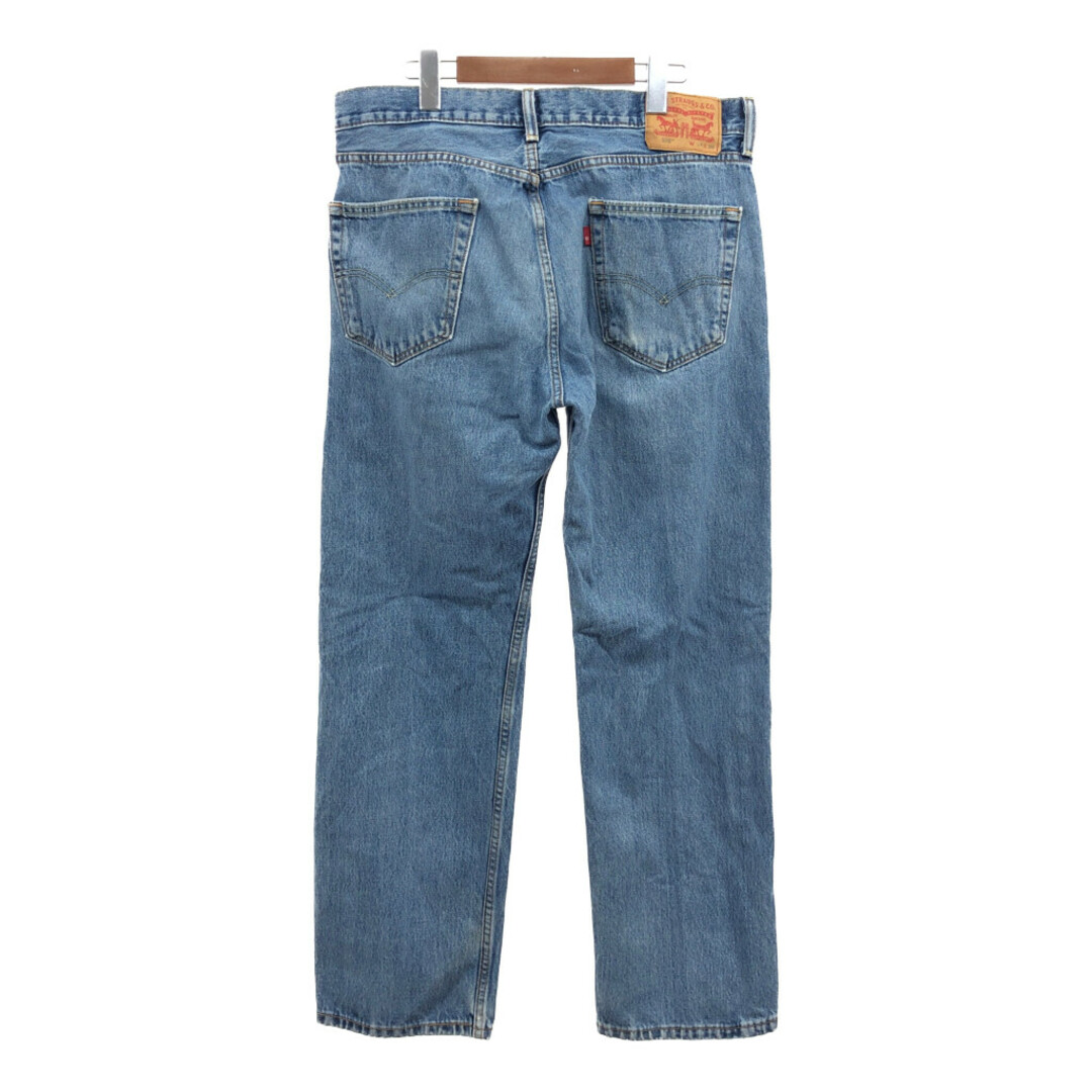 Levi's(リーバイス)のLevi's リーバイス 505 デニムパンツ アメカジ ライトブルー (メンズ W34 L30) 中古 古着 Q4740 メンズのパンツ(デニム/ジーンズ)の商品写真