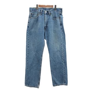 リーバイス(Levi's)のLevi's リーバイス 505 デニムパンツ アメカジ ライトブルー (メンズ W34 L30) 中古 古着 Q4740(デニム/ジーンズ)