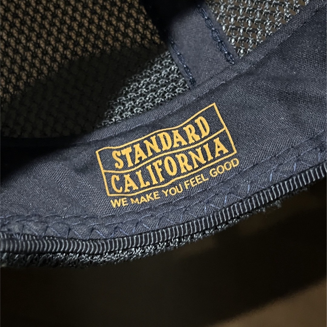 STANDARD CALIFORNIA(スタンダードカリフォルニア)のスタンダードカリフォルニア キャップ メッシュ ネイビー メンズの帽子(キャップ)の商品写真