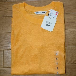 コントワーデコトニエ(Comptoir des cotonniers)のユニクロ コントワー・デ・コトニエリネンクルーネックT(Tシャツ(半袖/袖なし))