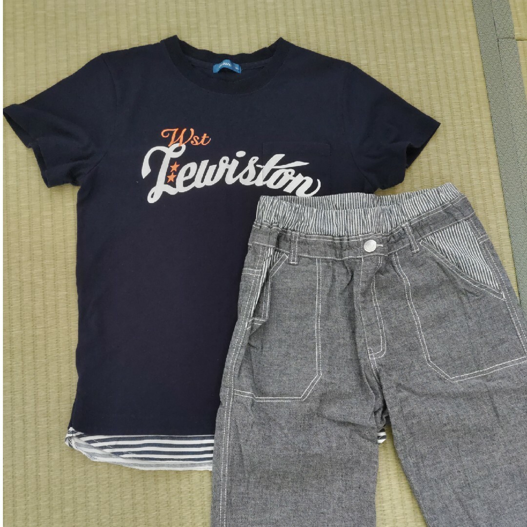 男の子上下セット160 キッズ/ベビー/マタニティのキッズ服男の子用(90cm~)(Tシャツ/カットソー)の商品写真