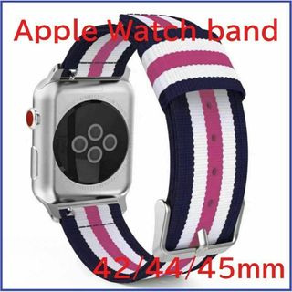 Apple Watch バンド スプリットNV/WT/PK 42/44/45mm(ラバーベルト)