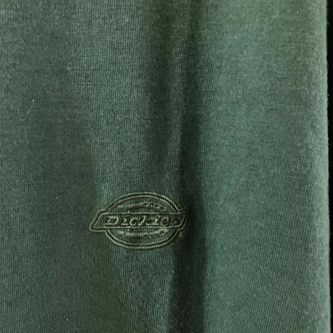 Dickies(ディッキーズ)のDickies ディッキーズ　ロンT グリーン メンズのトップス(Tシャツ/カットソー(七分/長袖))の商品写真