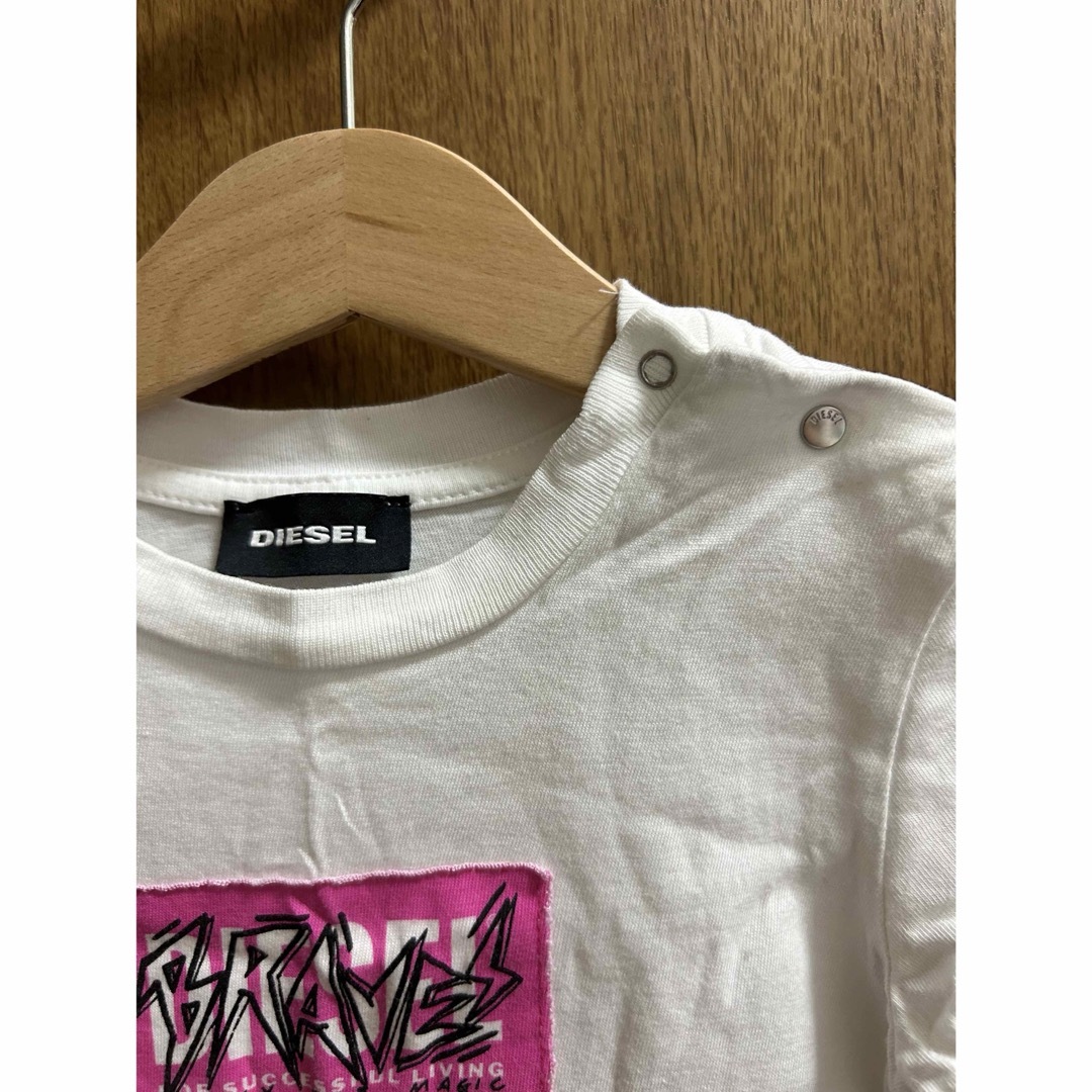 DIESEL(ディーゼル)のDIESELKIDS baby Tシャツ キッズ/ベビー/マタニティのキッズ服女の子用(90cm~)(Tシャツ/カットソー)の商品写真