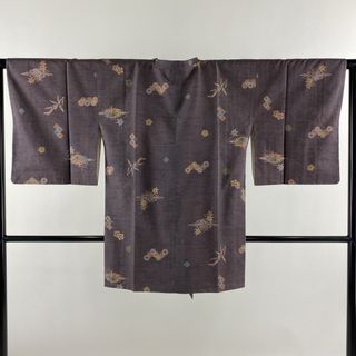 道行 身丈85cm 裄丈63.5cm 正絹 美品 優品 【中古】(着物)