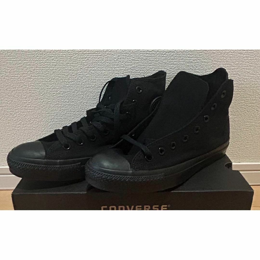 CONVERSE(コンバース)の新品　コンバース　ハイカット　未使用　ブラック　26.5㎝ M3310 メンズの靴/シューズ(スニーカー)の商品写真