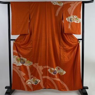 訪問着 身丈162.5cm 裄丈62.5cm 正絹 優品 【中古】(着物)