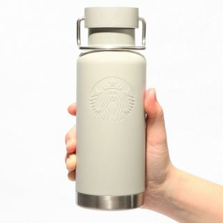 スターバックス(Starbucks)のタイムセール！4700円→3980円！スタバ☆ハンドルリッドステンレスロゴボトル(タンブラー)