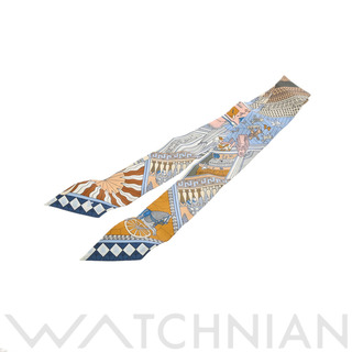 エルメス(Hermes)の新品 エルメス HERMES 063757S レディース スカーフ マルチカラー シルク100％(バンダナ/スカーフ)