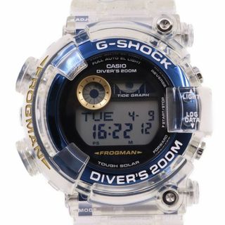 カシオ(CASIO)の【美品】カシオ G-SHOCK フロッグマン 2019年イルクジ コラボ25周年記念モデル タフソーラー メンズ 腕時計 GF-8251K-7JR(腕時計(デジタル))