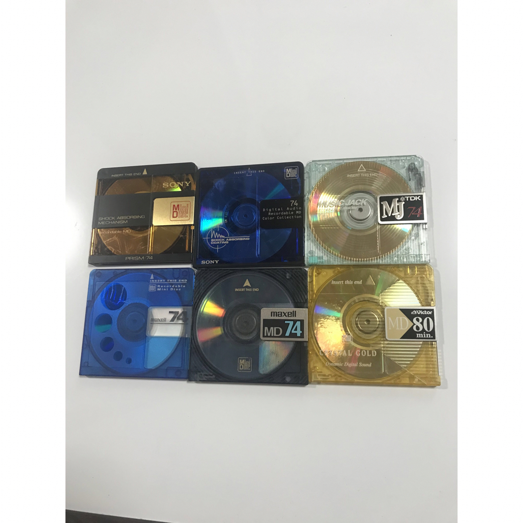 MDディスク　６枚セット エンタメ/ホビーのCD(ワールドミュージック)の商品写真
