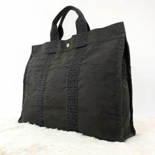 エルメス(Hermes)の⑤HERMES エルメス トートバック ハンドバッグ エールラインMM A4収納(トートバッグ)