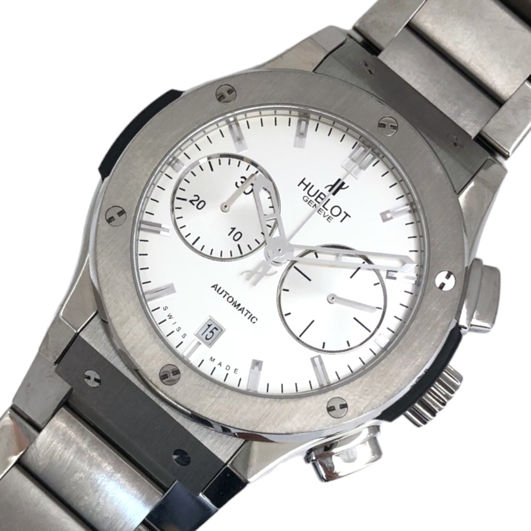 HUBLOT(ウブロ)の　ウブロ HUBLOT クラシックフュージョンチタニウムクロノグラフ 521.NX.2610.NX シルバー チタン チタン メンズ 腕時計 メンズの時計(その他)の商品写真