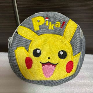 ポケモン - ポケモンポーチ　ポケモン丸型ポーチ　ピカチュウポーチ