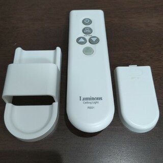 ルミナス(LUMINOUS)のリモコン　LED　照明　中古品 Luminous RS01 赤外線動作確認済(天井照明)