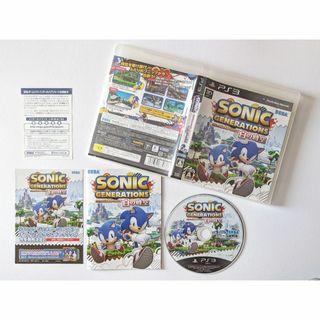 プレイステーション3(PlayStation3)のPS3 ソニック ジェネレーションズ 白の時空　プレステ Sonic(家庭用ゲームソフト)