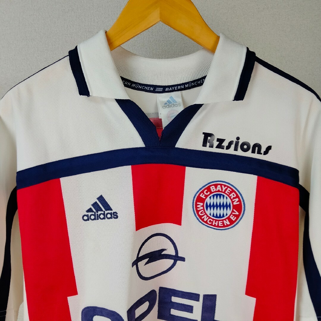 adidas(アディダス)の90s BayernMunchen バイエルン　ゲームシャツ　半袖　ユニフォーム メンズのトップス(Tシャツ/カットソー(半袖/袖なし))の商品写真