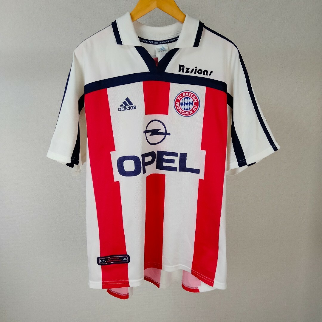 adidas(アディダス)の90s BayernMunchen バイエルン　ゲームシャツ　半袖　ユニフォーム メンズのトップス(Tシャツ/カットソー(半袖/袖なし))の商品写真