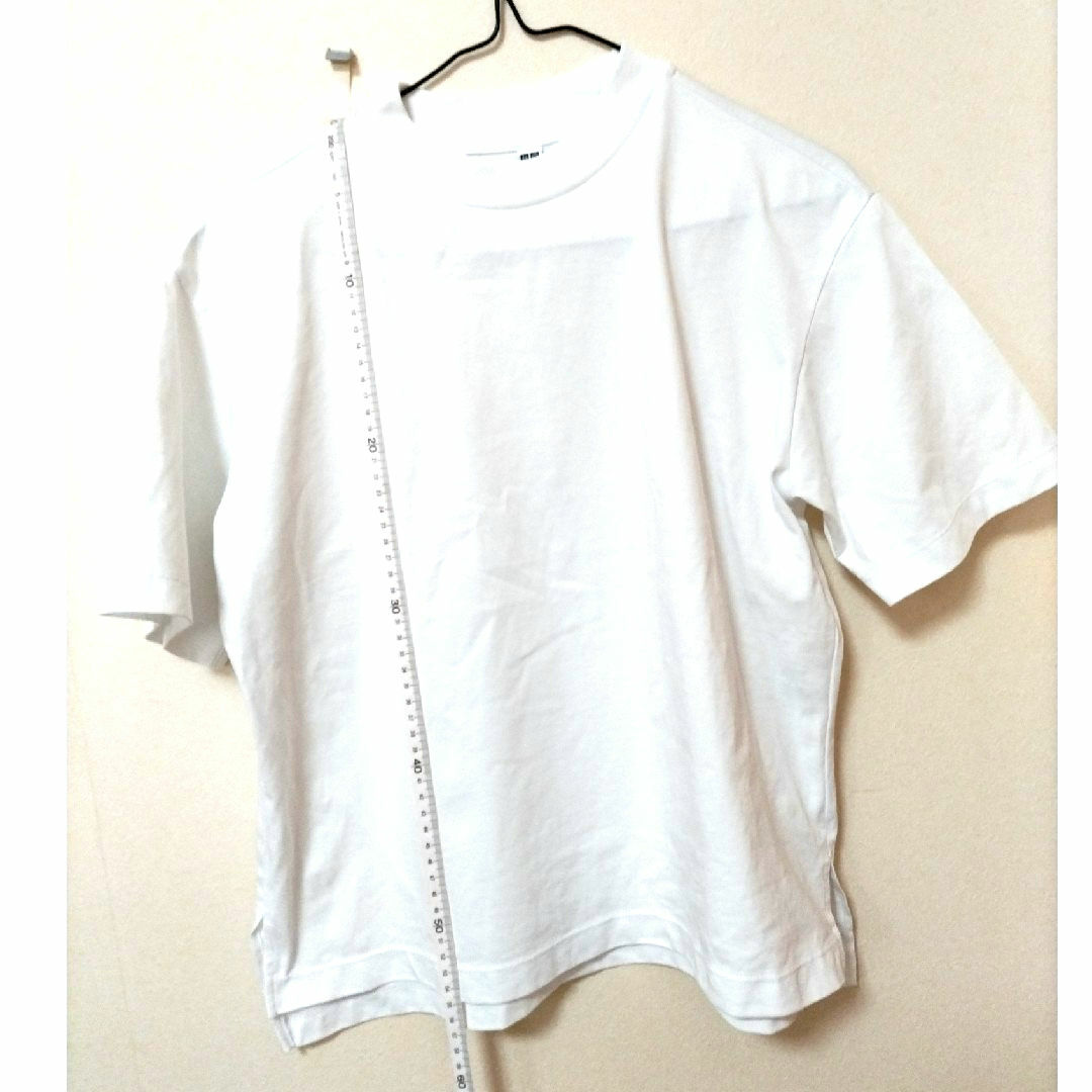 UNIQLO(ユニクロ)のユニクロ　Ｔシャツ AIRism レディースのトップス(Tシャツ(半袖/袖なし))の商品写真