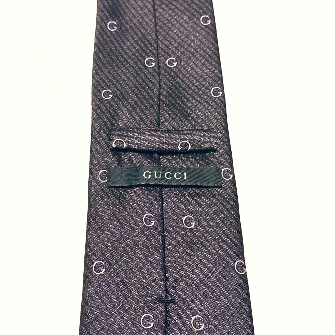 Gucci(グッチ)の【極美品】 グッチ ネクタイ GG柄 シルク ハイブランド 高級 メンズのファッション小物(ネクタイ)の商品写真