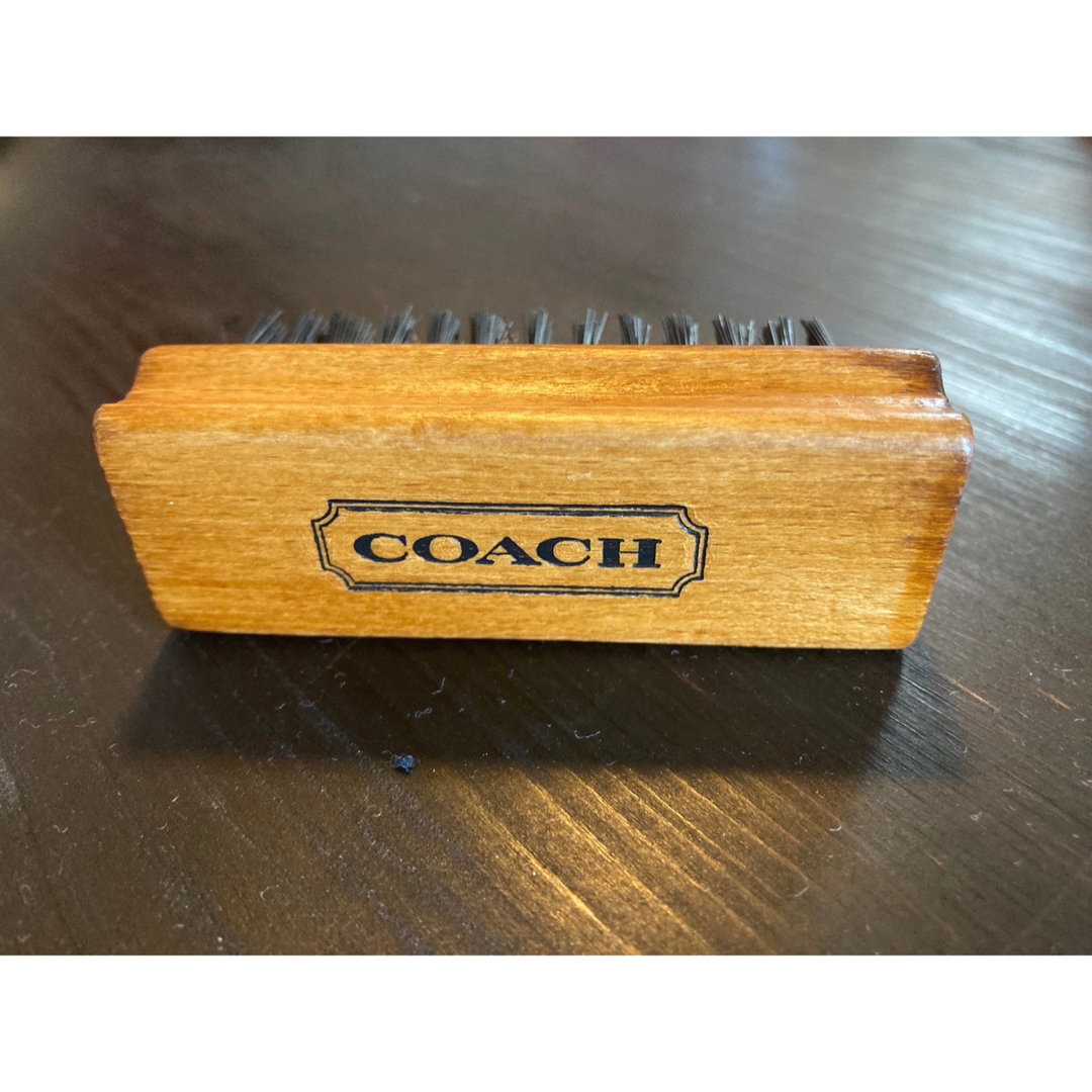 COACH(コーチ)の珍品コーチCOACH豚毛ブラシドイツ製made in Germany インテリア/住まい/日用品のインテリア小物(その他)の商品写真