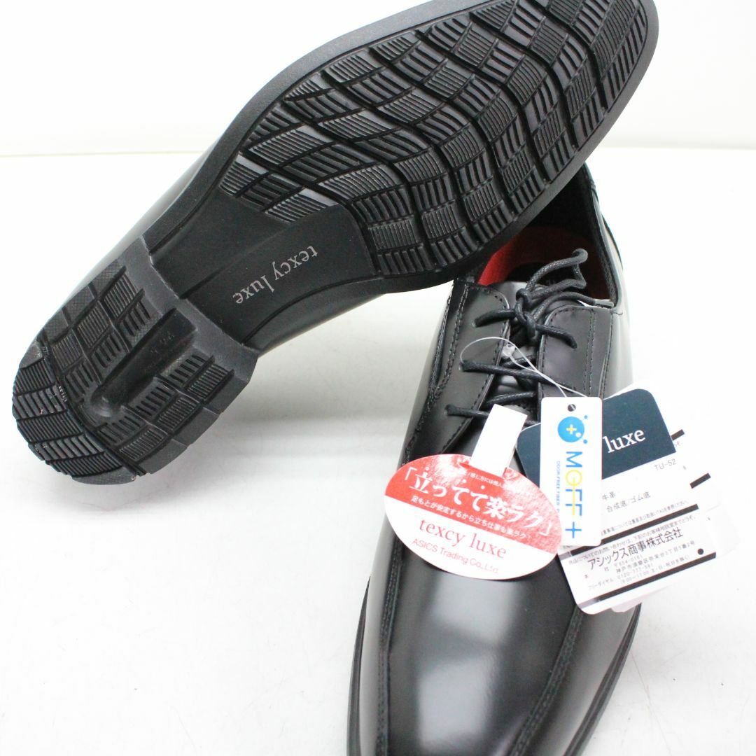 texcy luxe アシックス商事 本革ビジネスシューズ 24.5 C40  メンズの靴/シューズ(ドレス/ビジネス)の商品写真