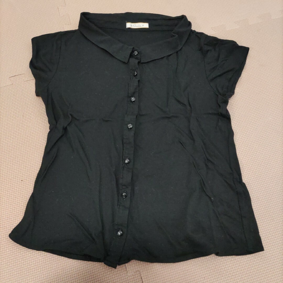 Sサイズ　　ポロシャツ　ショート丈 レディースのトップス(カットソー(半袖/袖なし))の商品写真