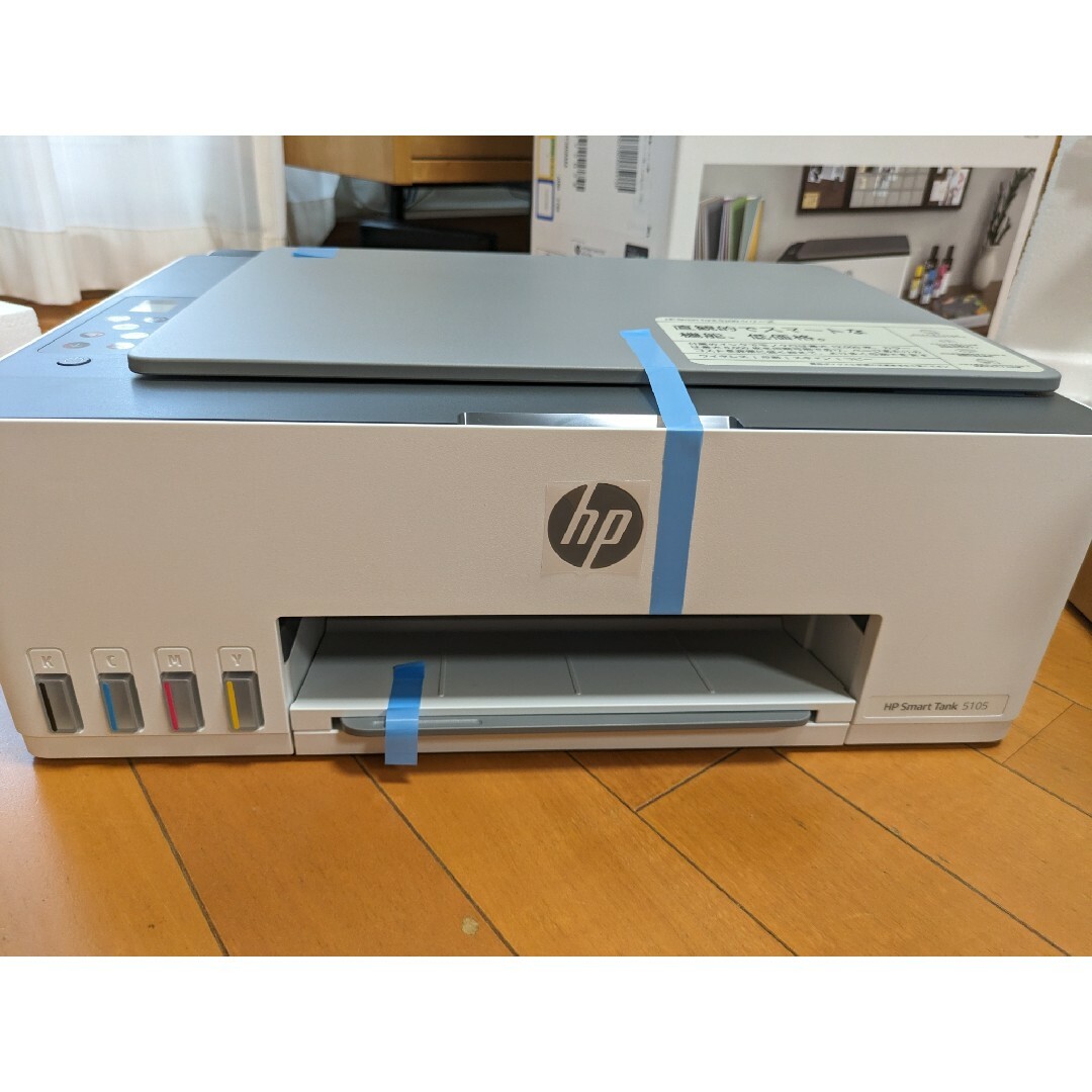 HP(ヒューレットパッカード)の☆新品・未使用☆HP インクジェットプリンター Smart Tank 5105 スマホ/家電/カメラのPC/タブレット(PC周辺機器)の商品写真