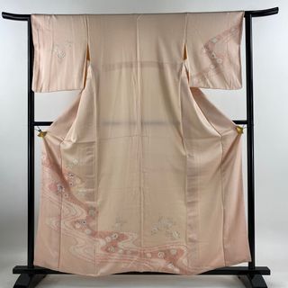 訪問着 身丈158cm 裄丈63cm 正絹 優品 【中古】(着物)