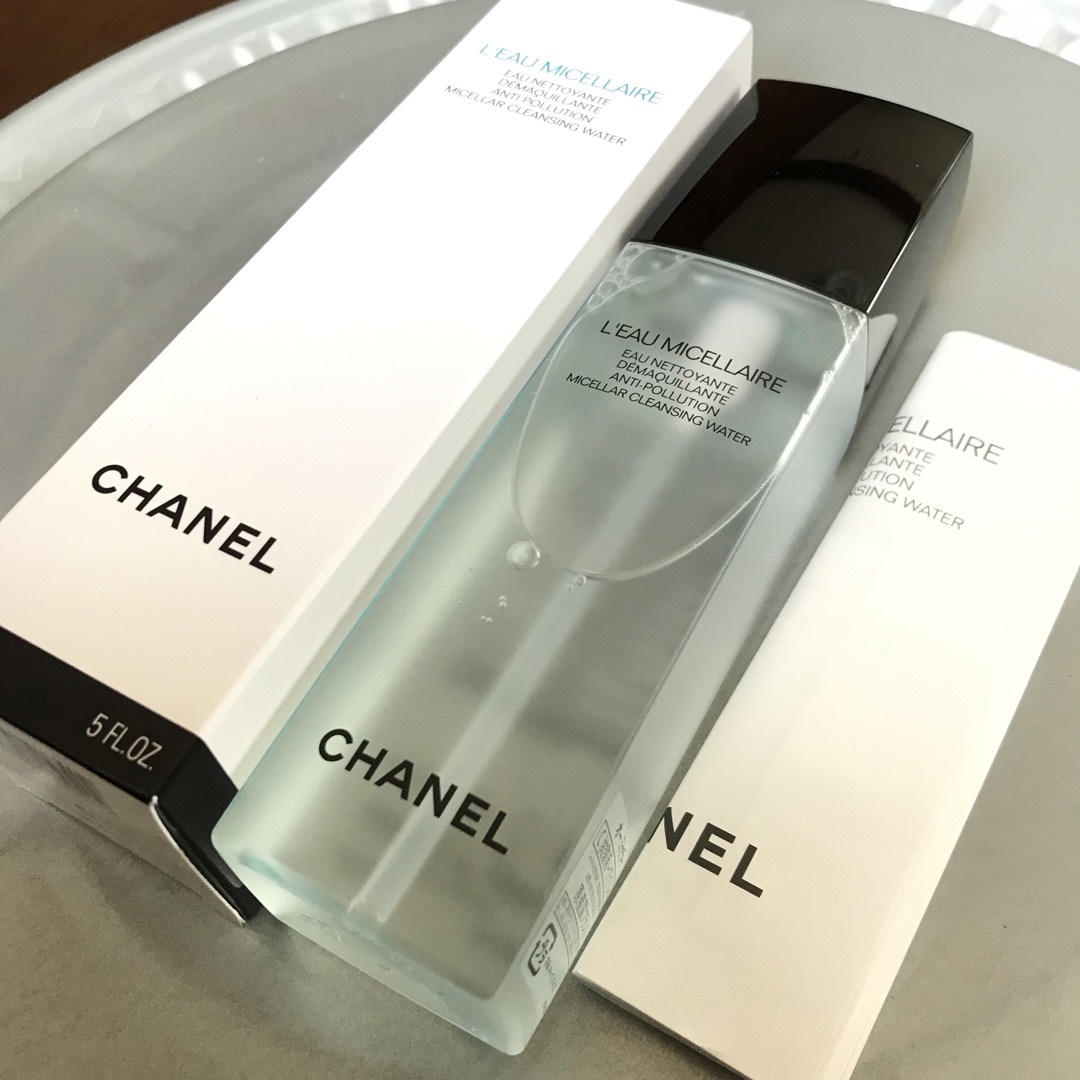 CHANEL(シャネル)のシャネル オー ミセラー 拭き取り用 メークアップリムーバー　150m未使用 コスメ/美容のスキンケア/基礎化粧品(クレンジング/メイク落とし)の商品写真