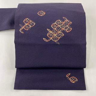 名古屋帯 美品 優品 正絹 【中古】(帯)