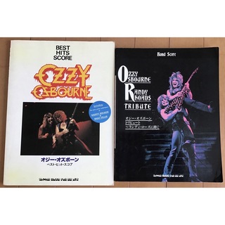 OZZY OSBOURNE バンドスコアとギター譜2冊セット(楽譜)