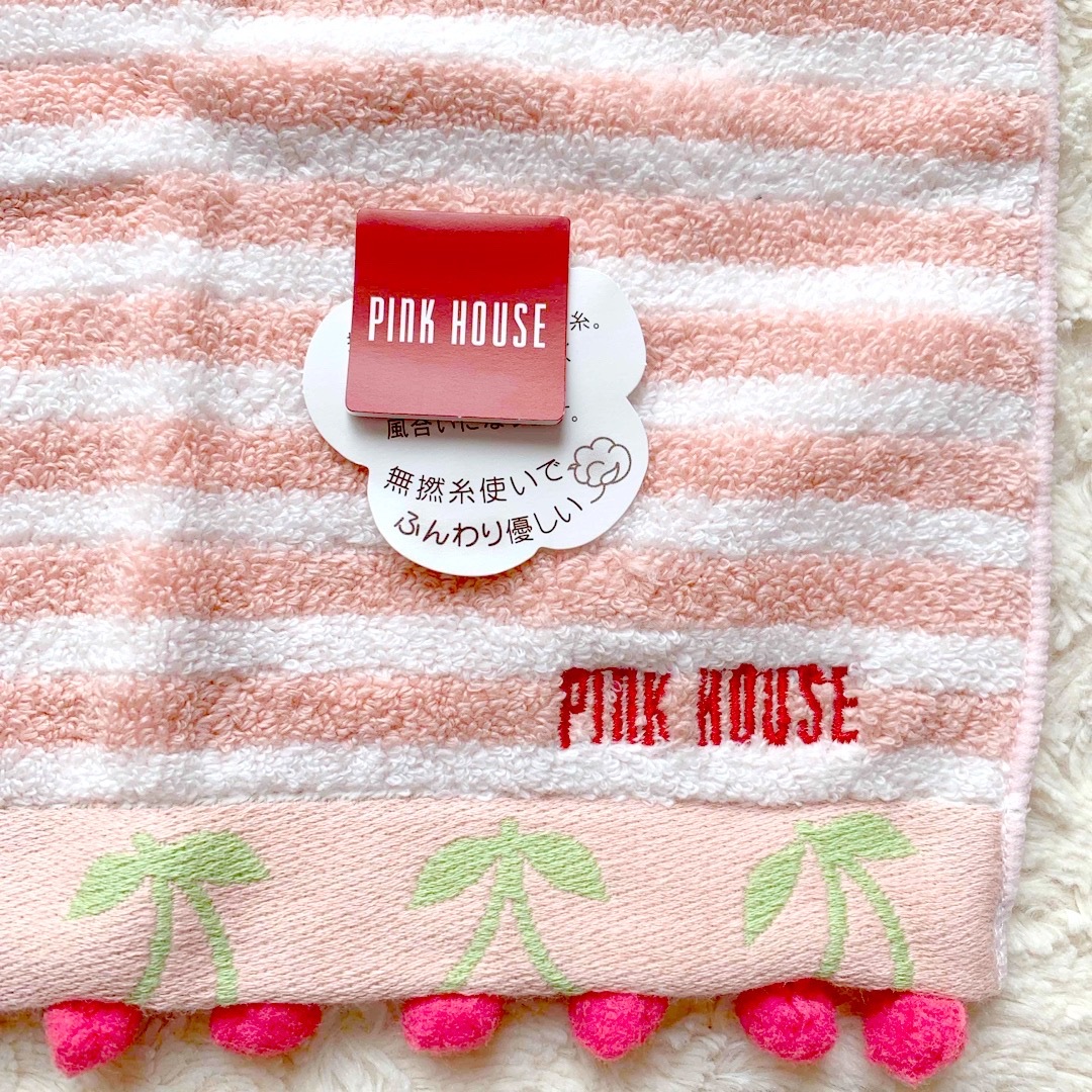 PINK HOUSE(ピンクハウス)の《未使用》PINKHOUSE UPrenoma タオルハンカチ レディースのファッション小物(ハンカチ)の商品写真