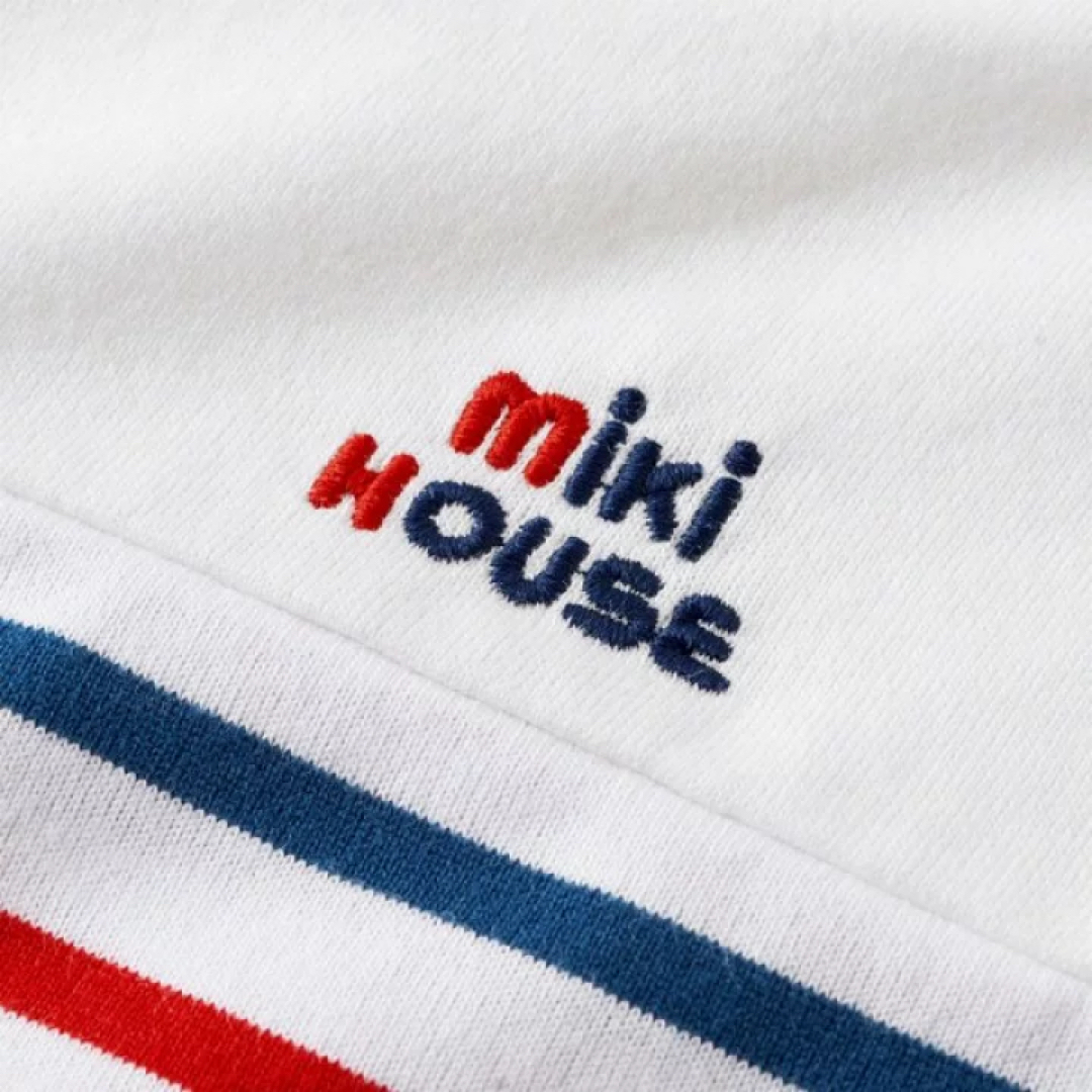 mikihouse(ミキハウス)の新品タグ付　半袖 キッズ/ベビー/マタニティのキッズ服男の子用(90cm~)(Tシャツ/カットソー)の商品写真