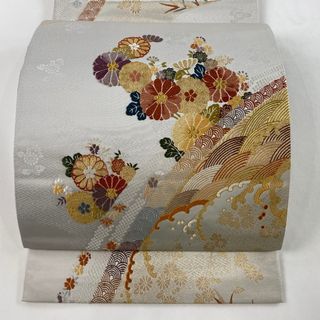 袋帯 美品 優品 六通 正絹 【中古】(帯)