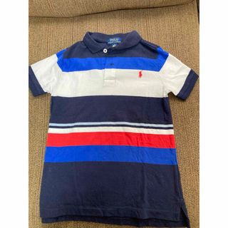 ポロラルフローレン(POLO RALPH LAUREN)のラルフ⭐︎ボーダーポロTシャツ生地120サイズ(Tシャツ/カットソー)